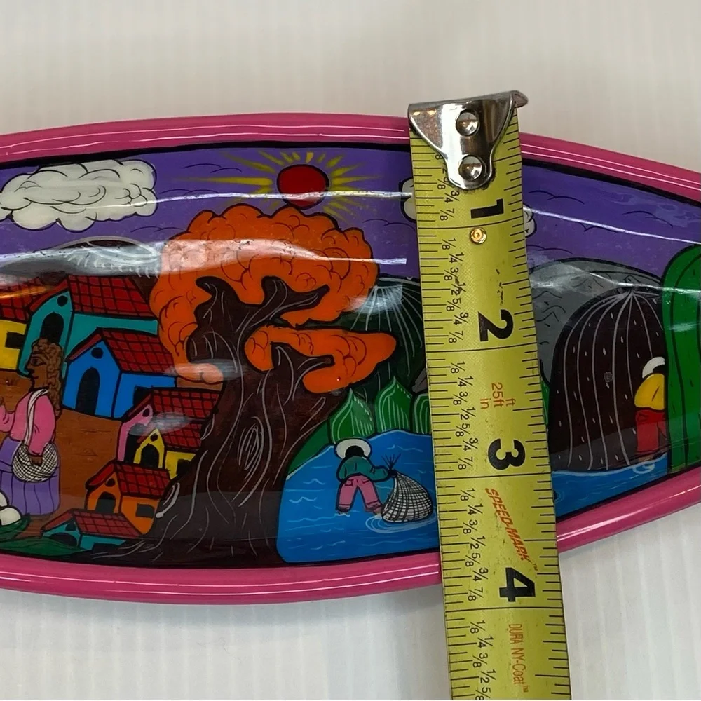 Mexican Pottery Terracotta Fish Folk Art Signed Isidoro Mexico - Picture 7 of 7